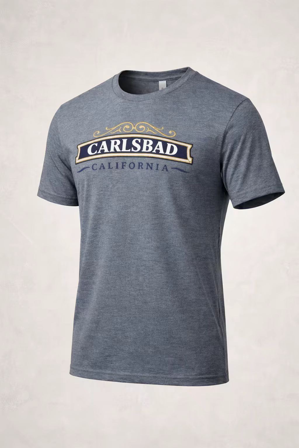 Carlsbad Chamber of Commerce logo tee product mockup